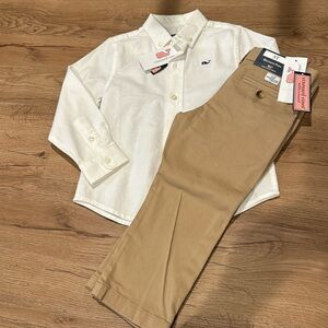 Vineyard Vines pants and shirt